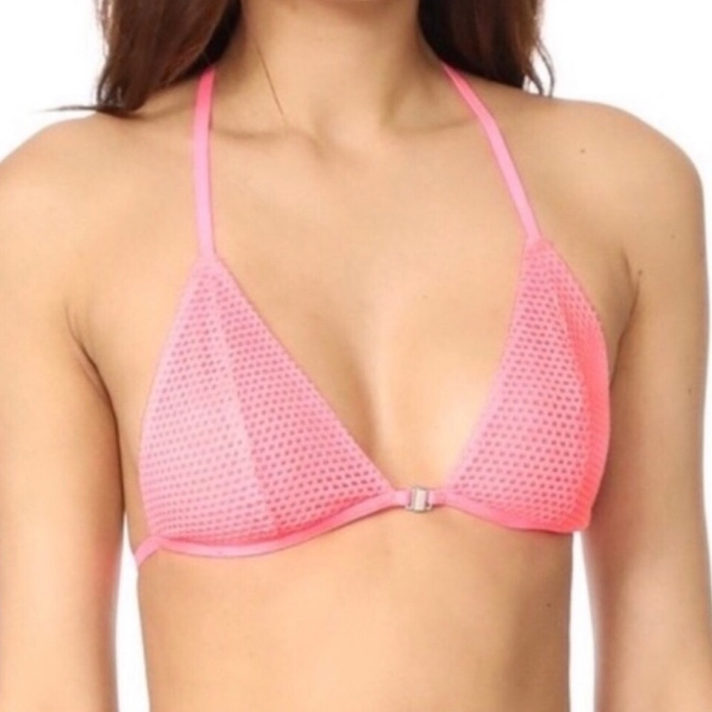 Free People Electric Pink Roll With It Bralette XS